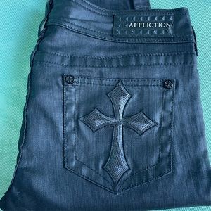 Affliction Raquel Skinny Fit NWOT